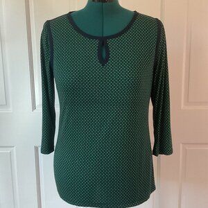 Ann Taylor Keyhole Knit Top